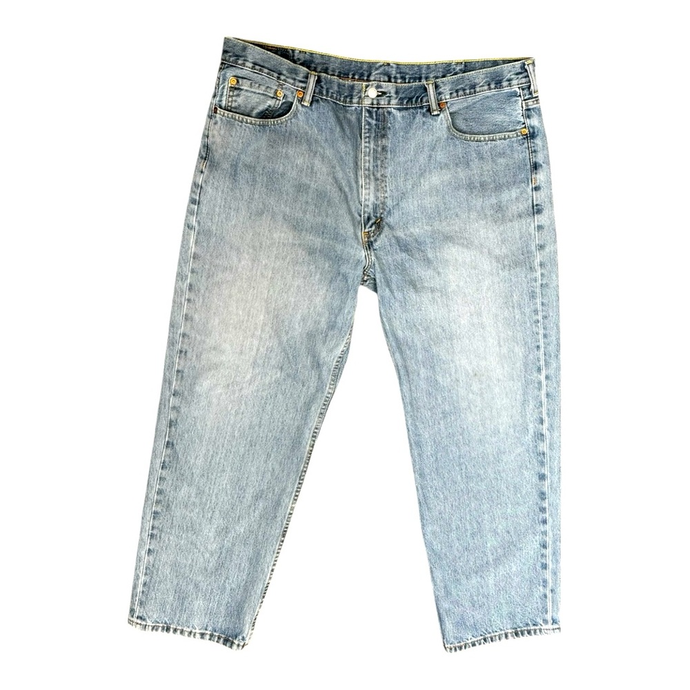 Levi’s Jeans Mens Measured Size W42 L29 550 Relaxed Fit Jeans 100% Cotton